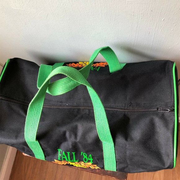 Vintage Horse Racing Duffel Belmont - Picture 4 of 7